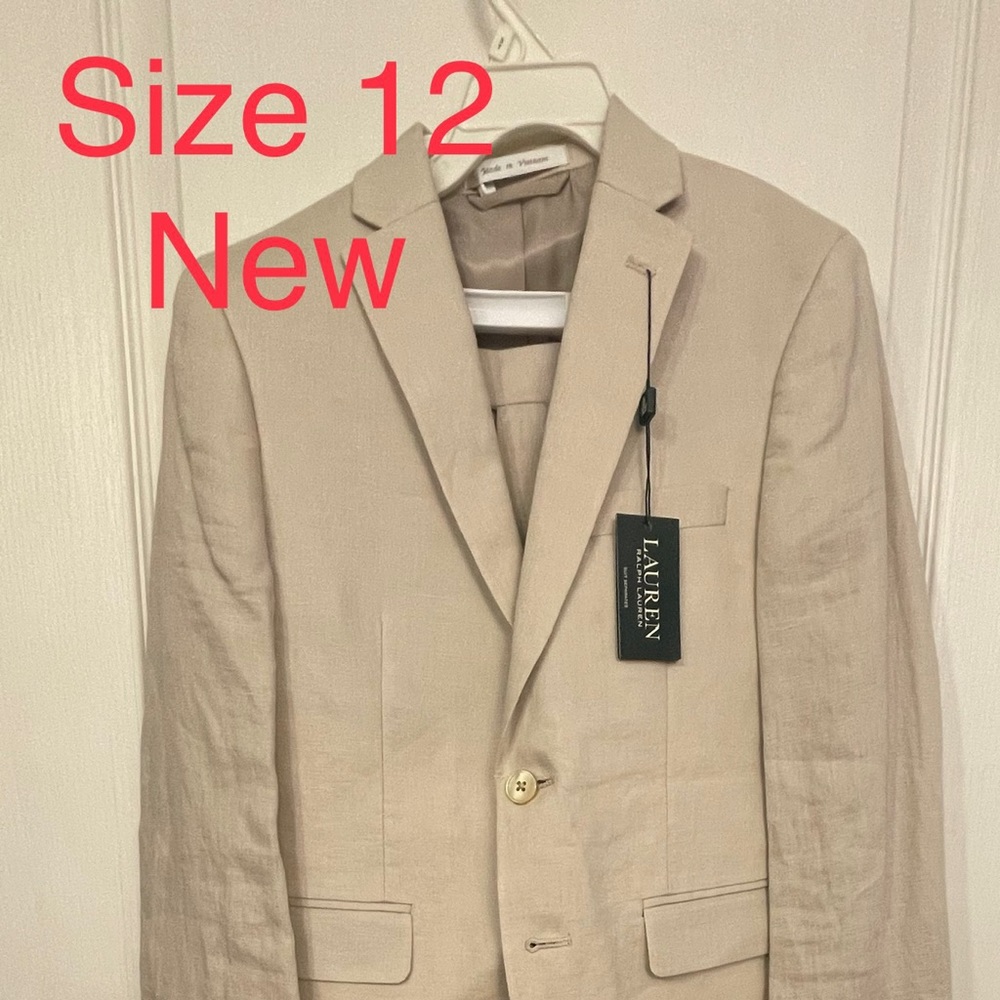Ralph Lauren Suit Set- size 12 new